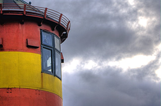 Leuchtturm-Detail