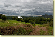 Idylle Landschaft des Effelsbergs